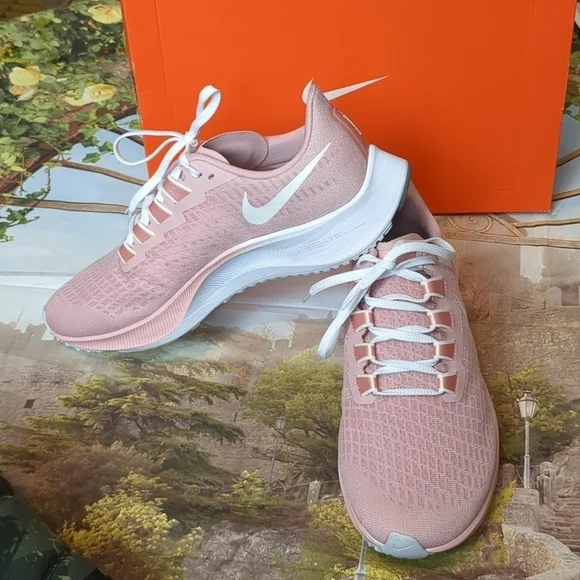 Nike air zoom pegasus 37 pink shoes size 11 - Picture 2 of 7